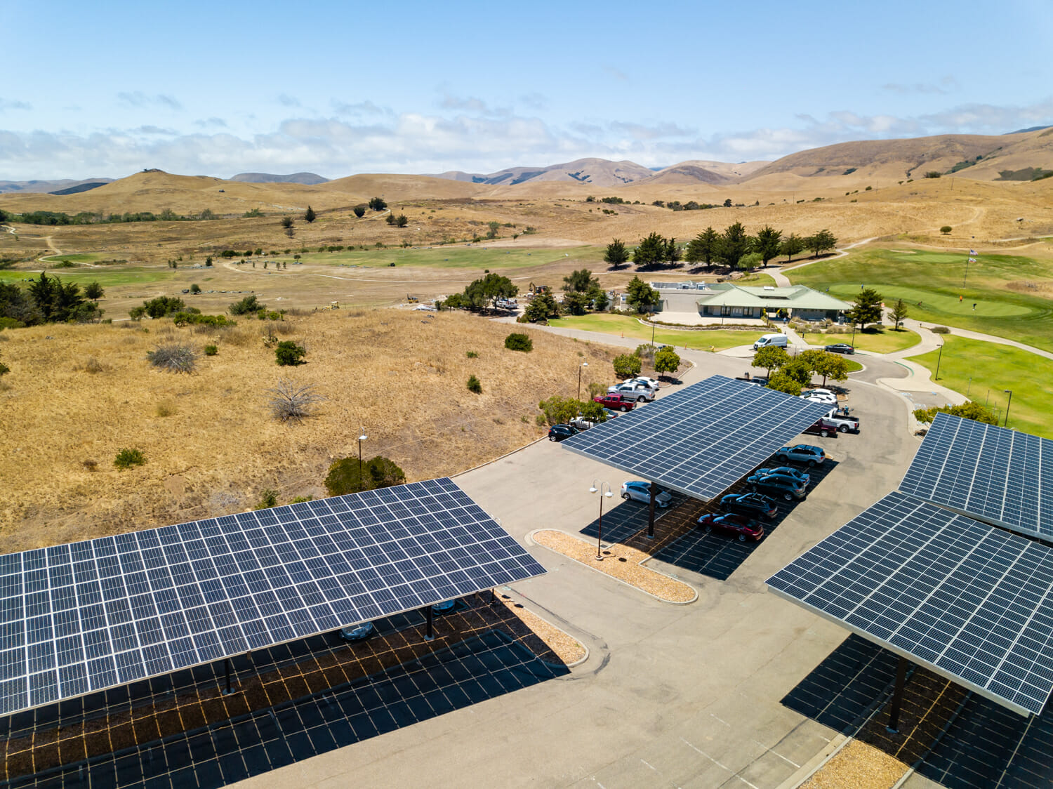 canopy system at dairy creek golf course