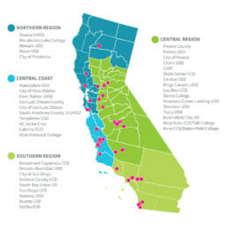 forefront power map of spurr sites