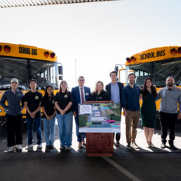 PUSD Electric Bus Summit Group Photo